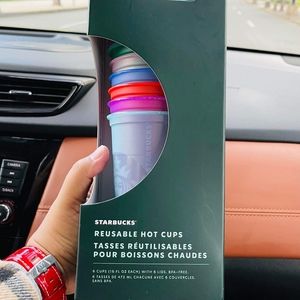 Starbucks opaque hot cups